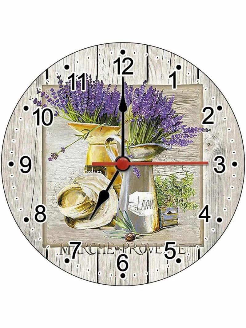 Watch wall -mounted Provence style