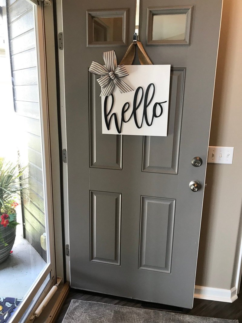 Decor for the door