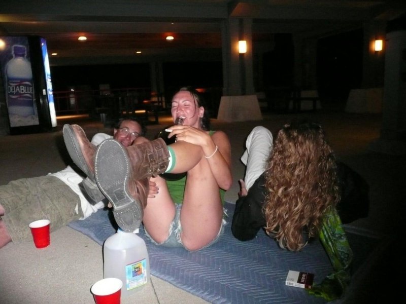 Drunk women