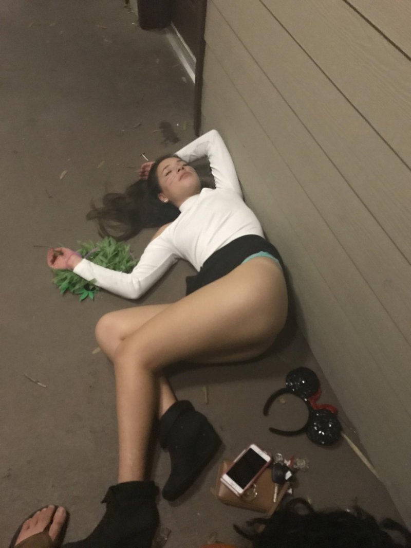 Drunk girl