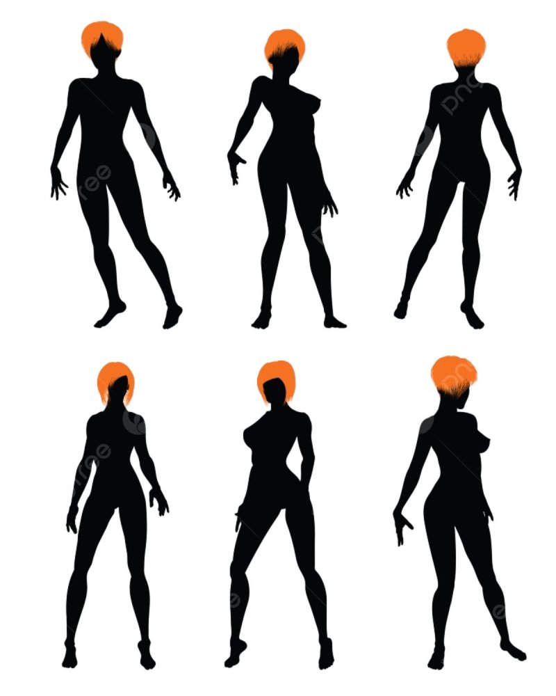 Figure of a vector woman