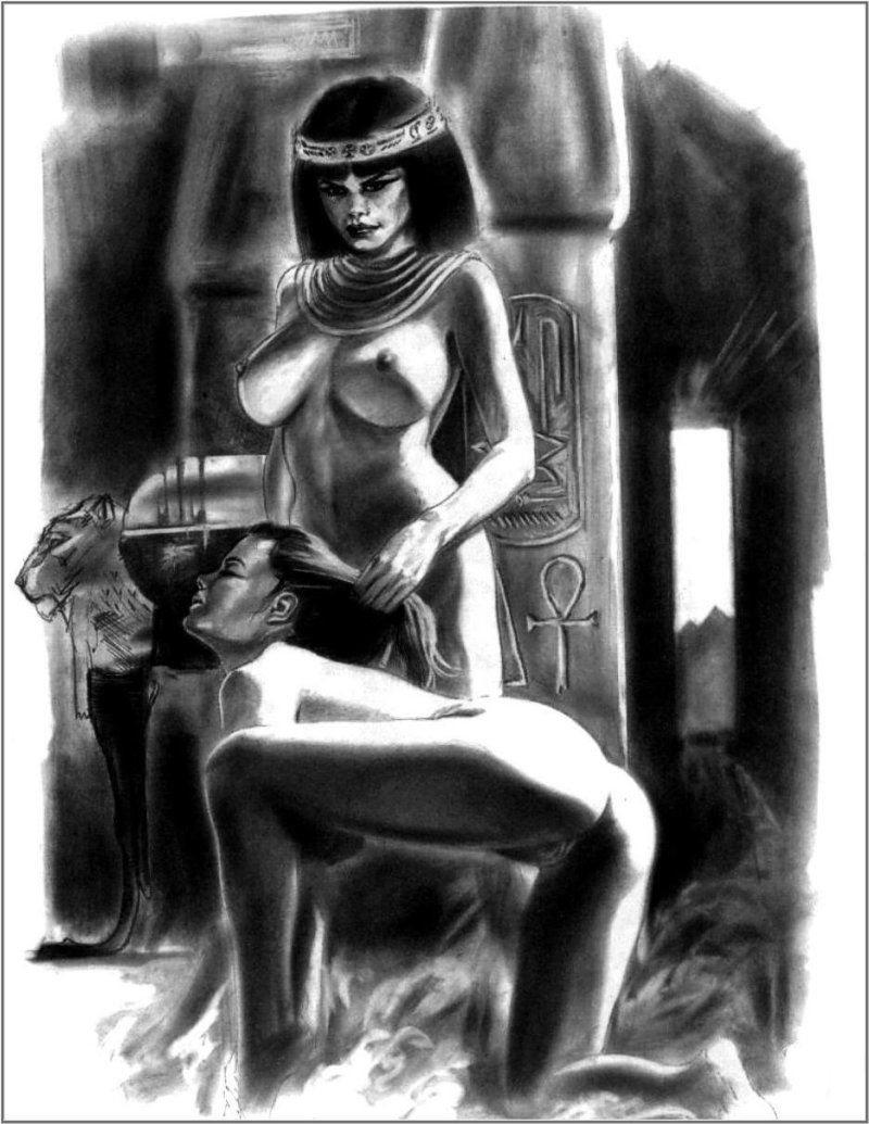 Naked Egyptians in ancient Egypt