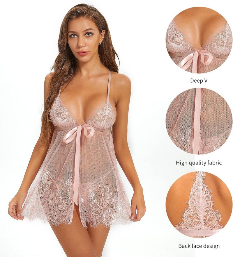 Erotic transparent underwear