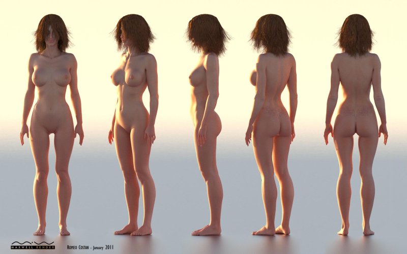 Virtual girls nude