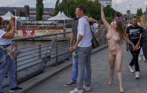 Walking naked