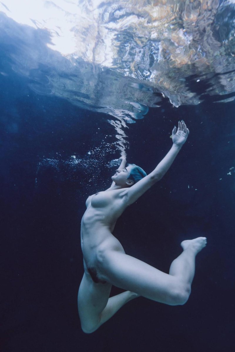 Underwater erotica
