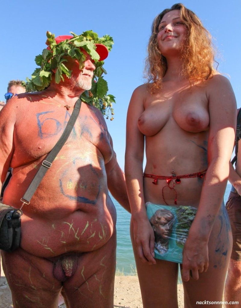 Painted nudists