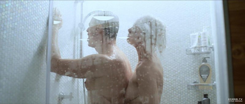 In the shower