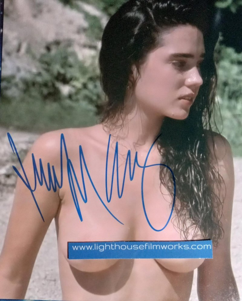 Jennifer Connelli in his youth naked