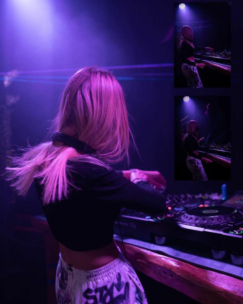 Dj in the club