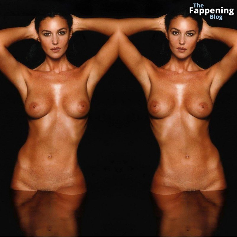 Monica Bellucci in Youth boobs
