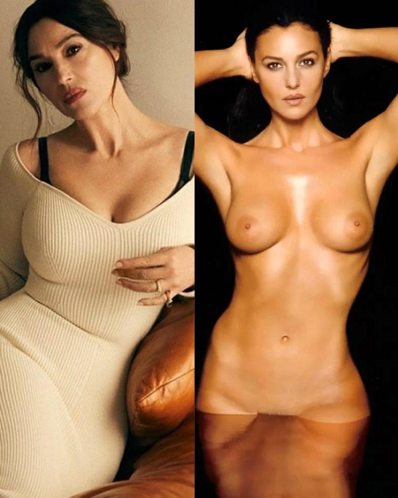 Monica Bellucci in Youth boobs