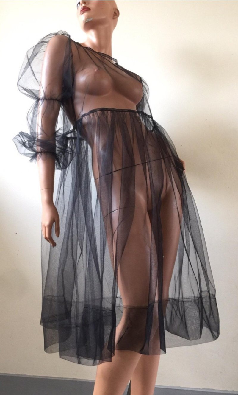 Transparent dress
