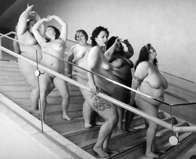 Many naked women retro