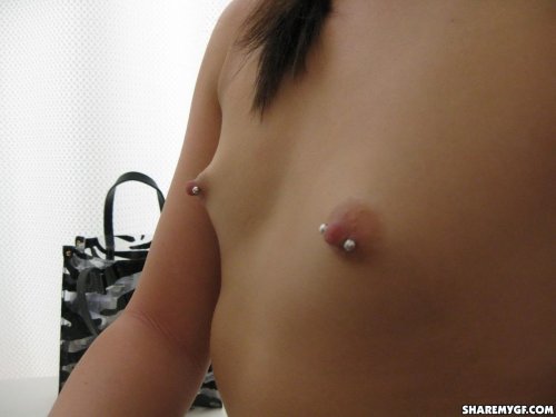 Male piercing nipples