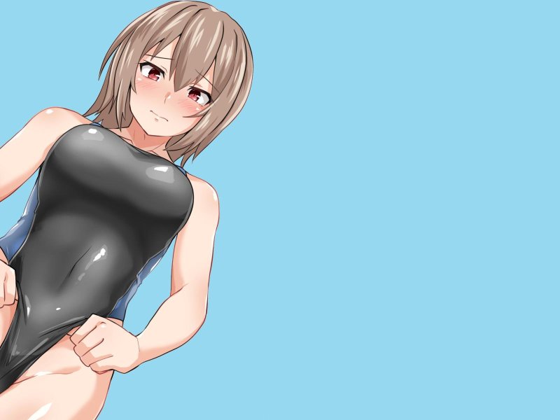 Porn anime swimsuit