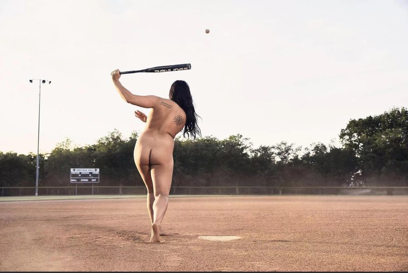 Naked athletes