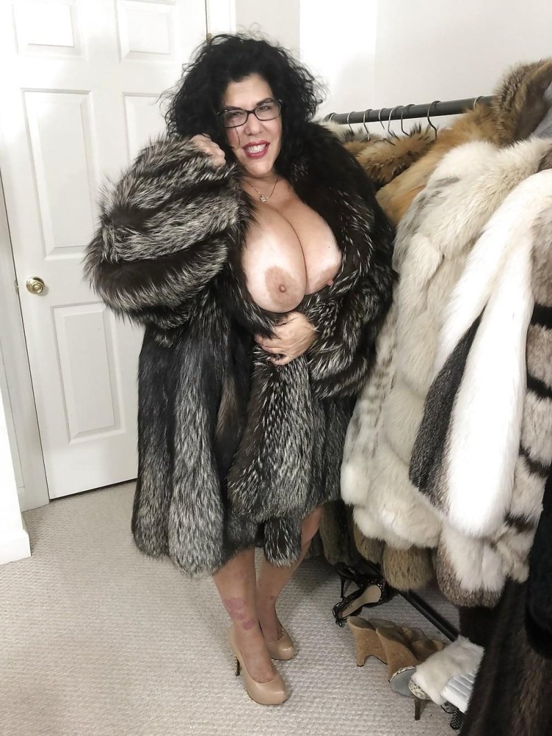 Woman in furs