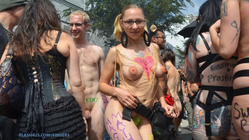 Festival of naked women