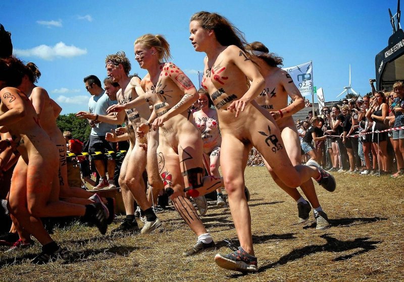 Street Festival Naked