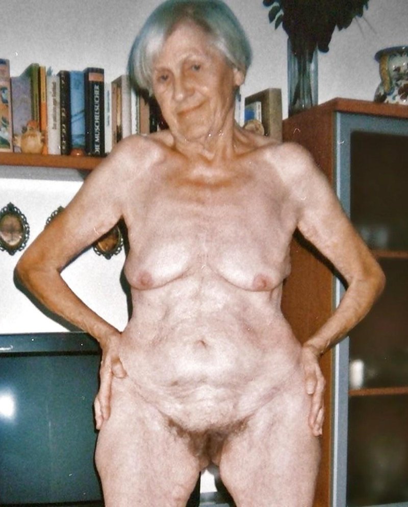Very old naked grandmothers
