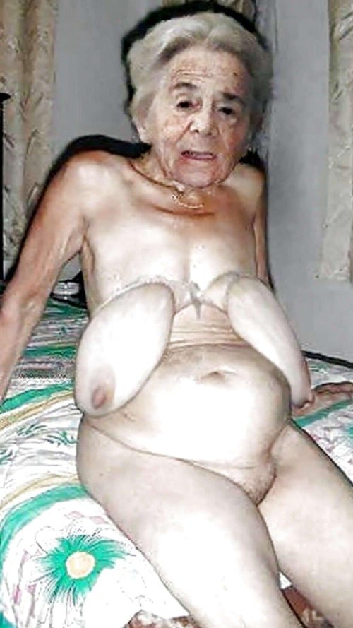 Very old naked women