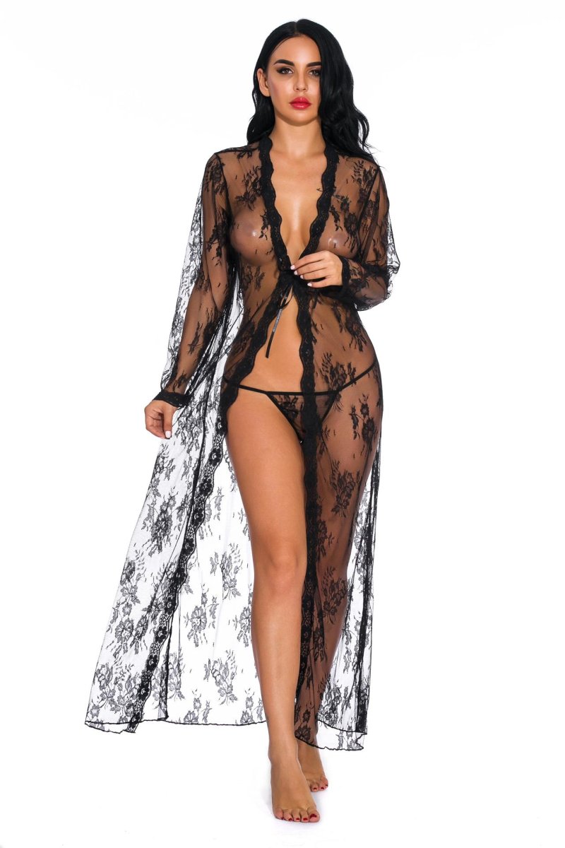 Female erotic peignoir