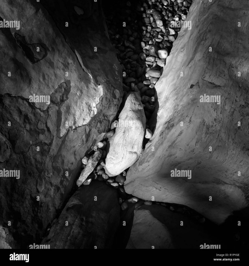 Black white stone