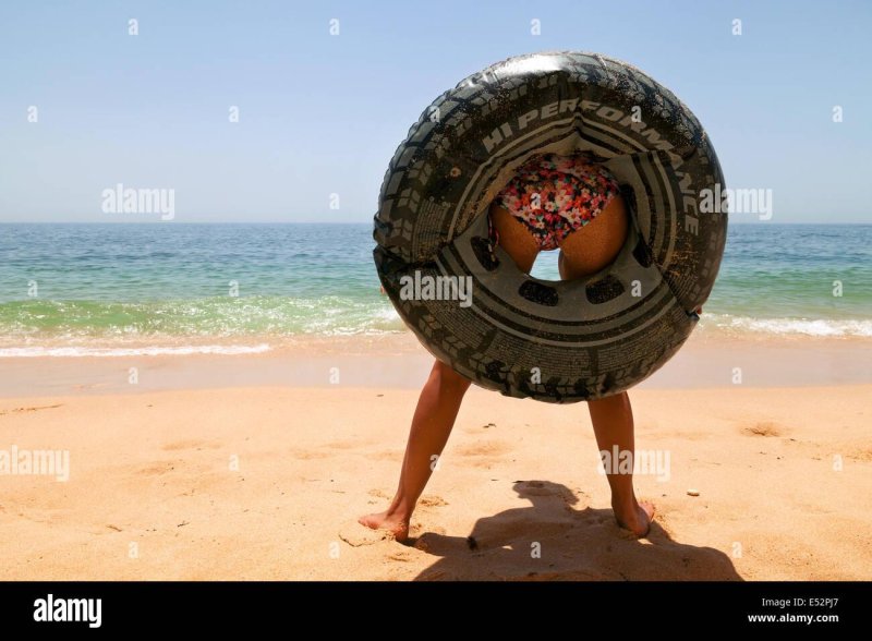 Inflatable circle for swimming