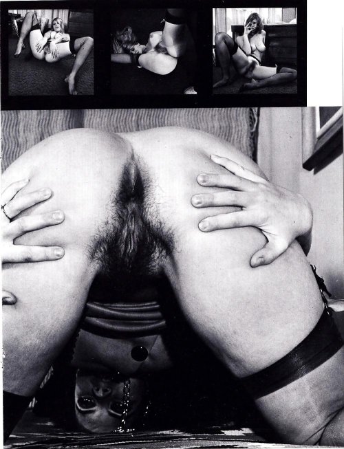 Retro hairy asses
