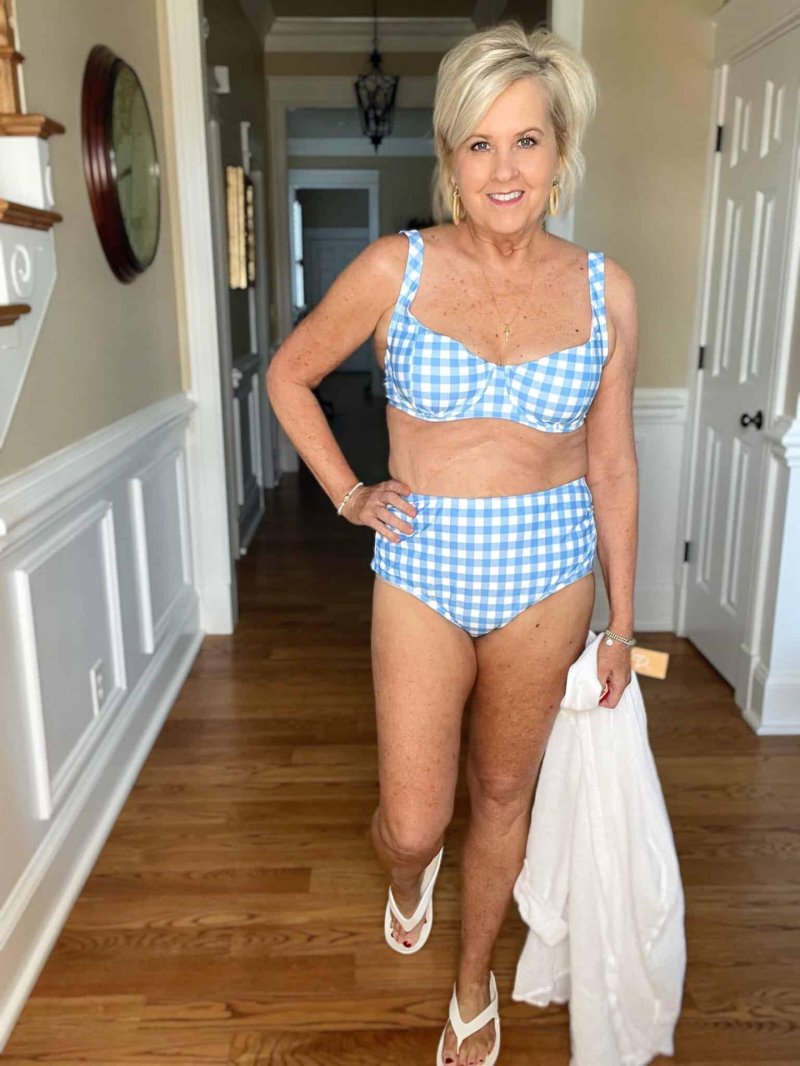 Old women in swimsuits