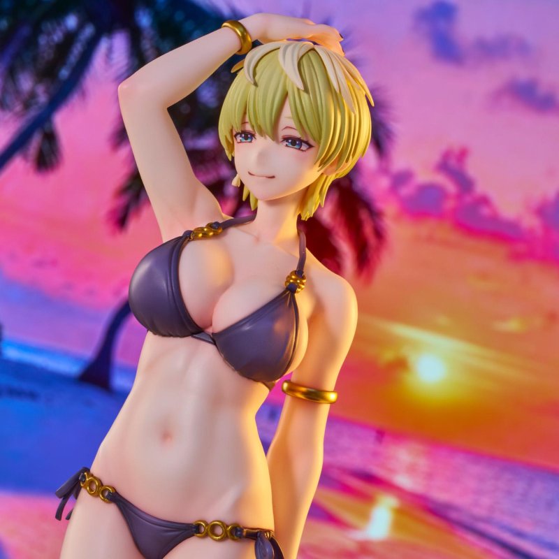 Anime figures in swimsuits