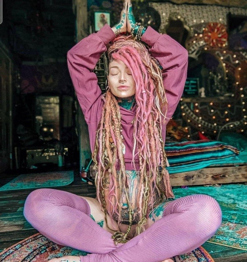 Color dreadlocks