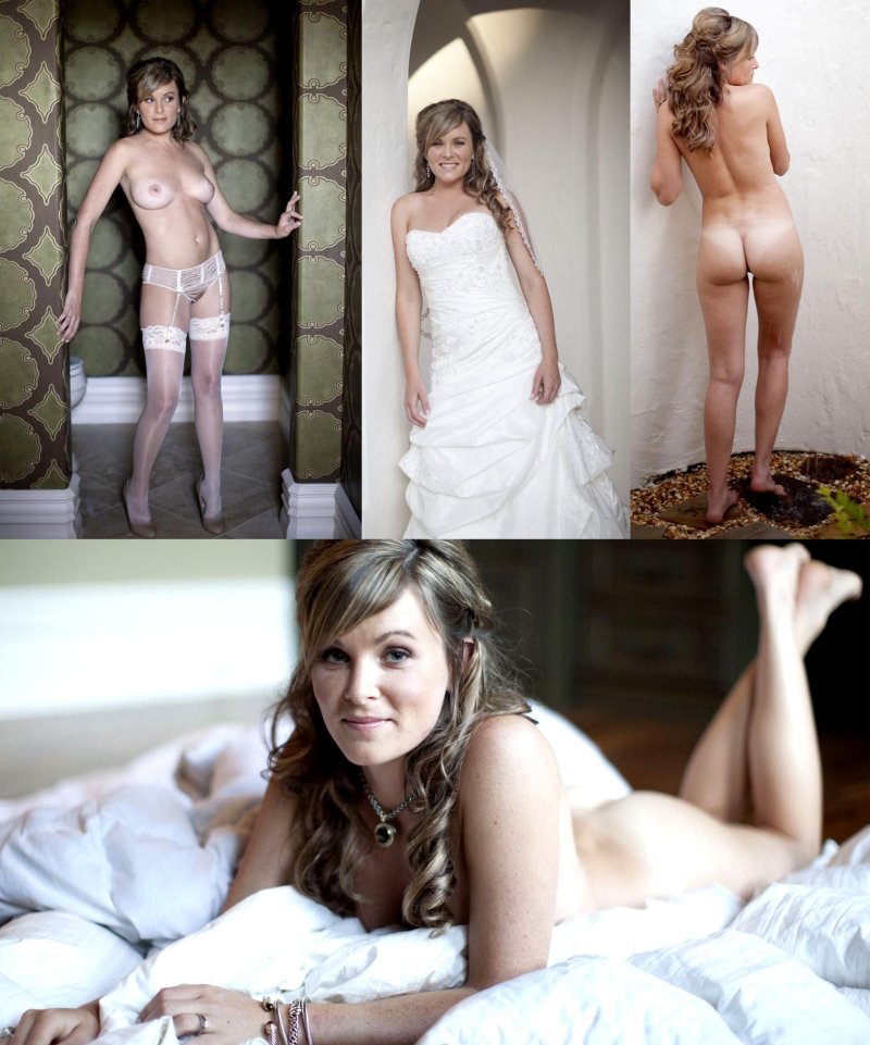 The most beautiful naked brides