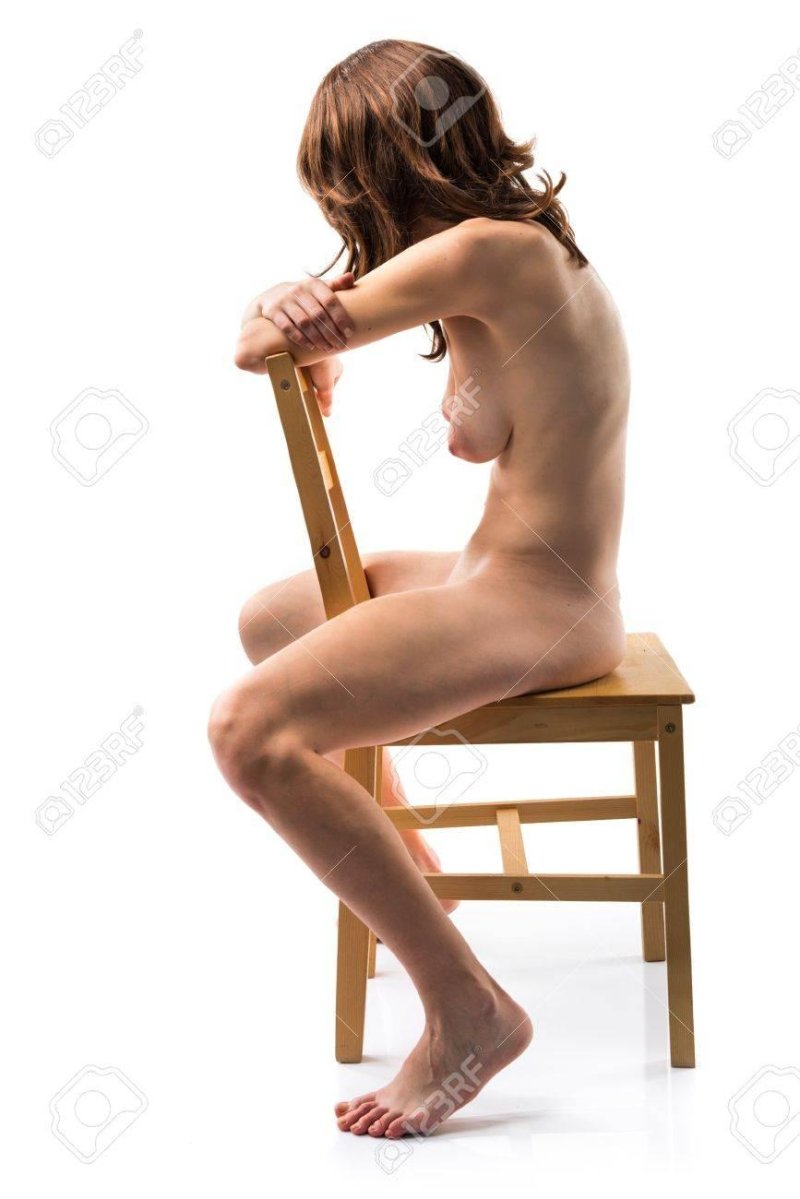 Nude in a chair