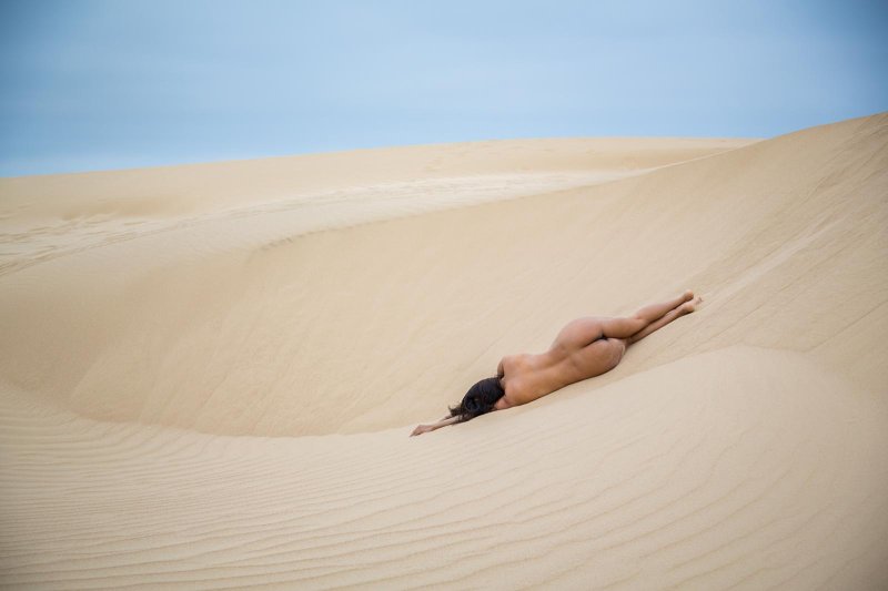 Photoshoot in the desert