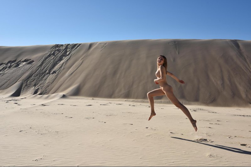 In the desert