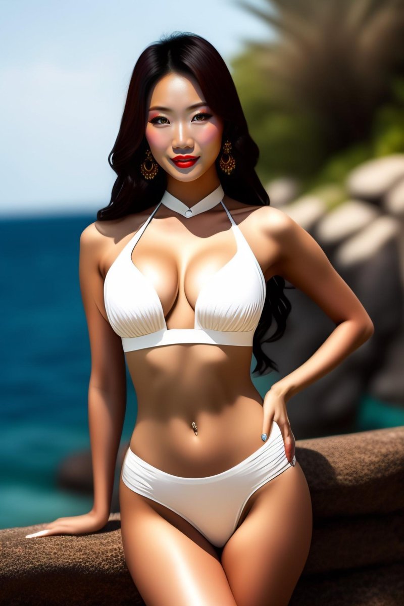 Asian bikini