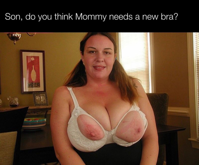 Big boobs in a bra