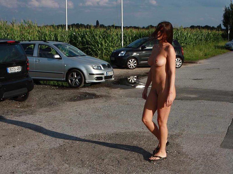 Naked girls at the factory