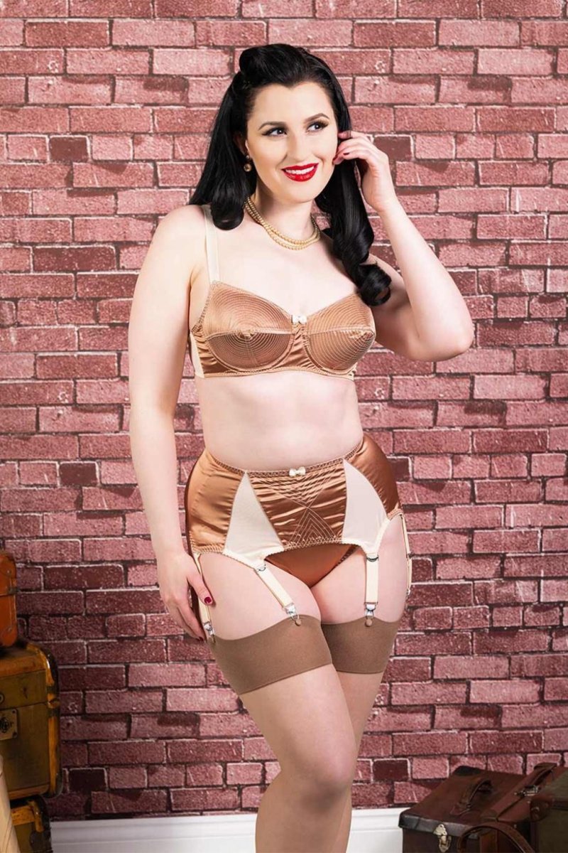 Satin retro linen