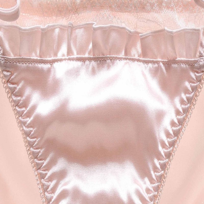 Shiny satin panties