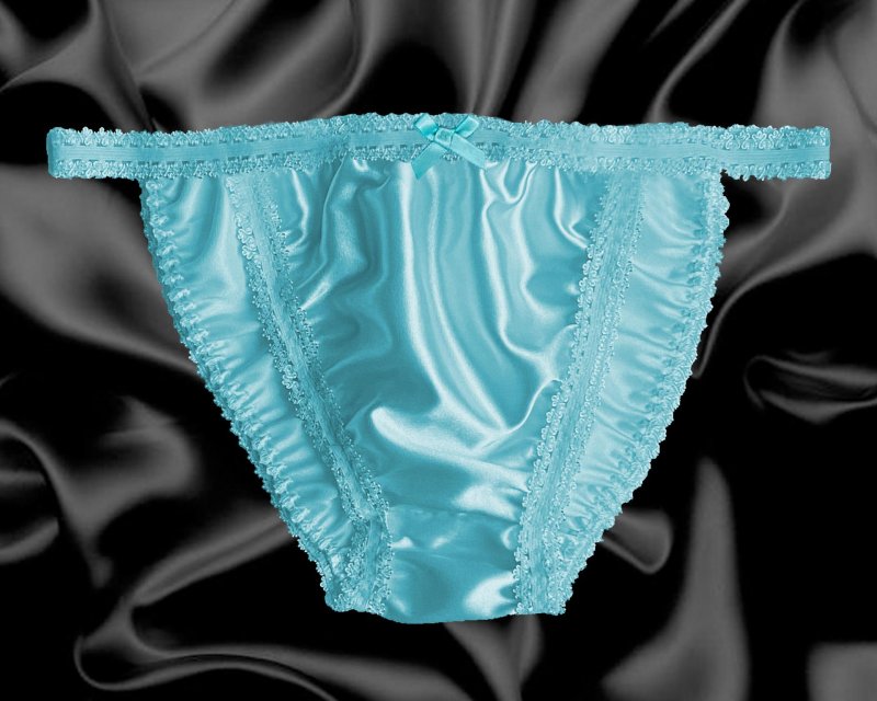 Bikini satin panties