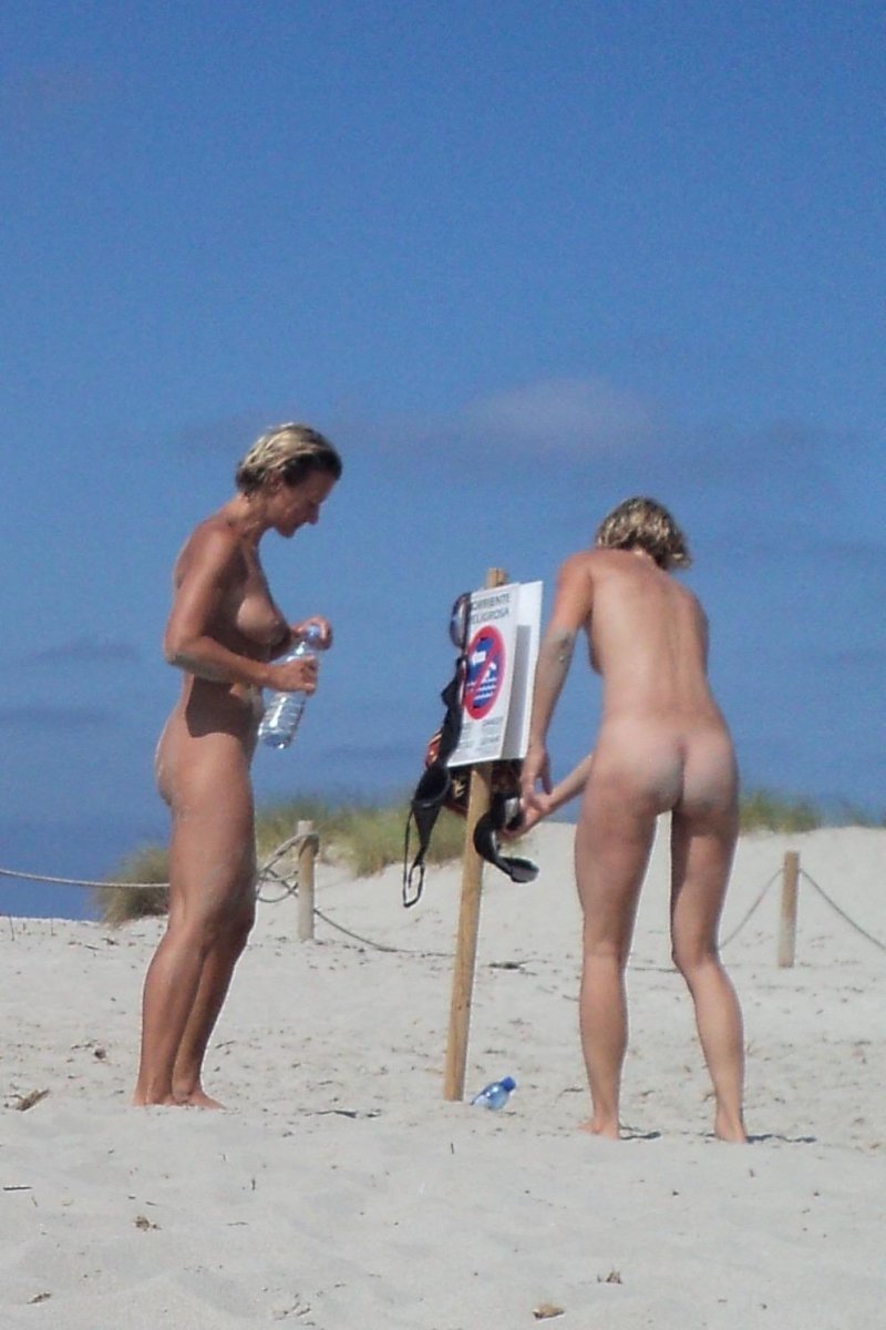 Topless on the beach