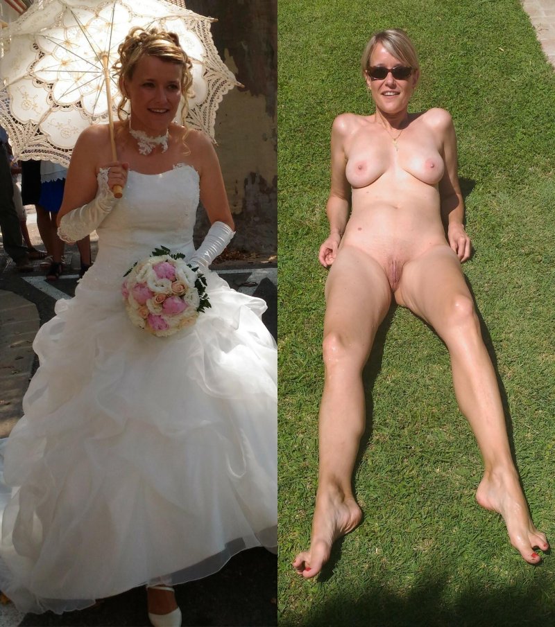 Dresses of the bride