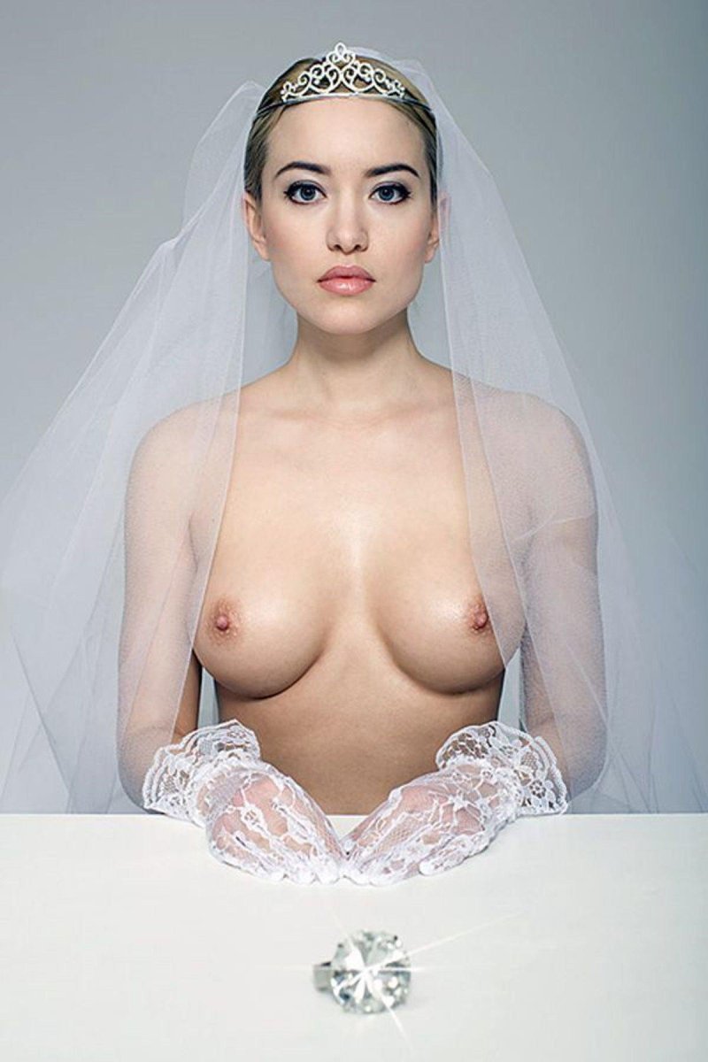 The most beautiful naked brides
