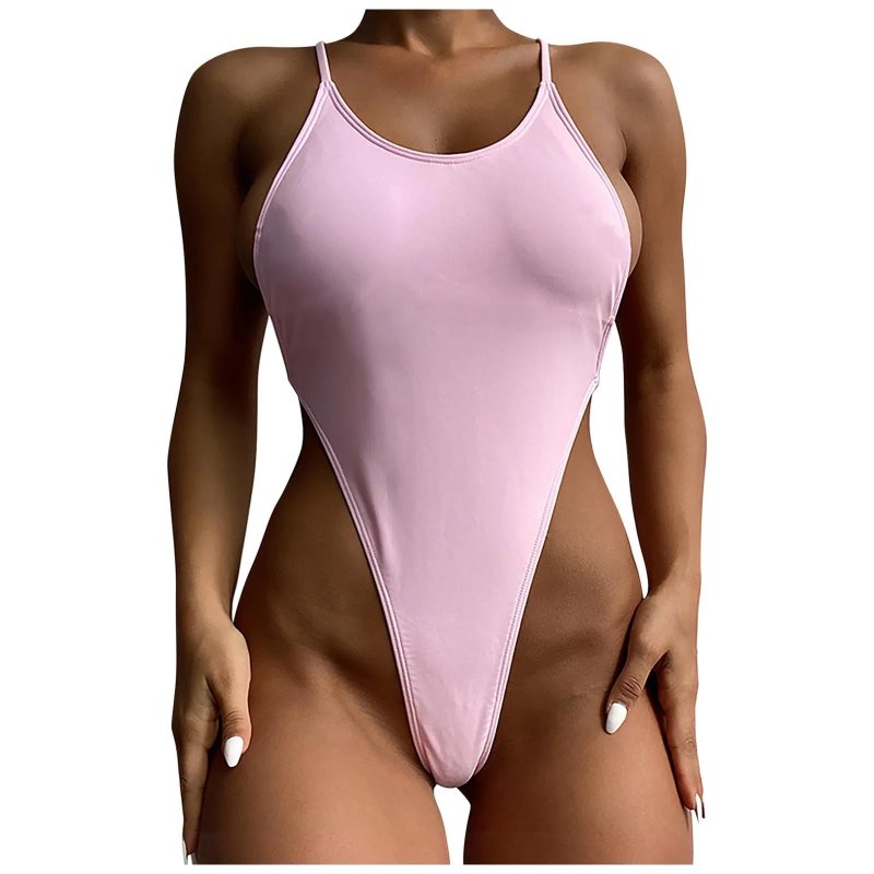 Assigned swimsuit with thongs