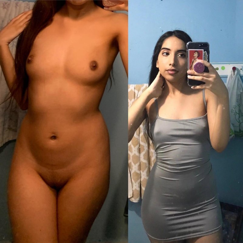 Nude selfie