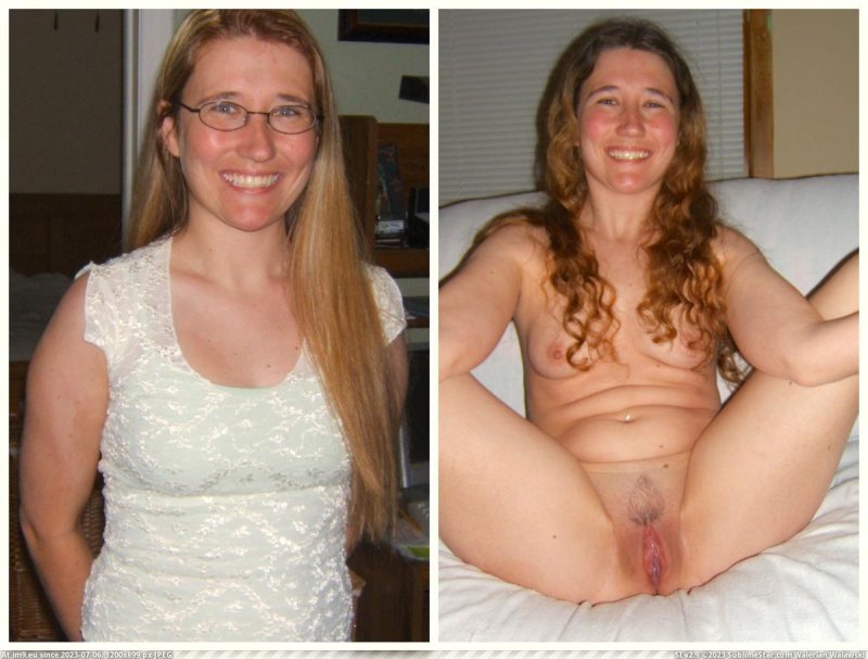 Outwardly naked mommy Before afterClothed and unaclothed