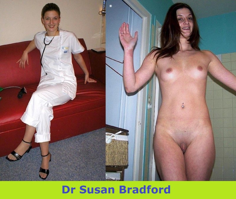 Naked Russian nurse